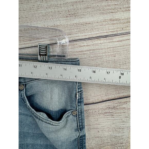 Diesel Eazee Relaxed Boyfriend Low Waist Jeans Womens 27x32 Blue Light Wash - Picture 11 of 12